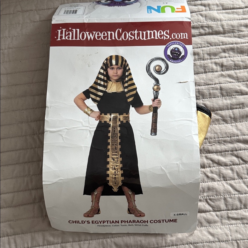 CHILD’S EGYPTIAN PHARAOH COSTUME